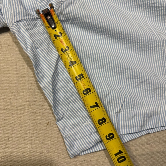 Vineyard Vines Breaker Shorts Blue Striped Mens Size 50 9” Inseam Big And Tall - Picture 4 of 7